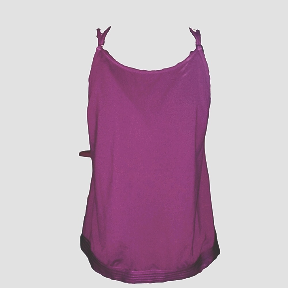 Athleta Cross Back Swim Tank size 34 B/C